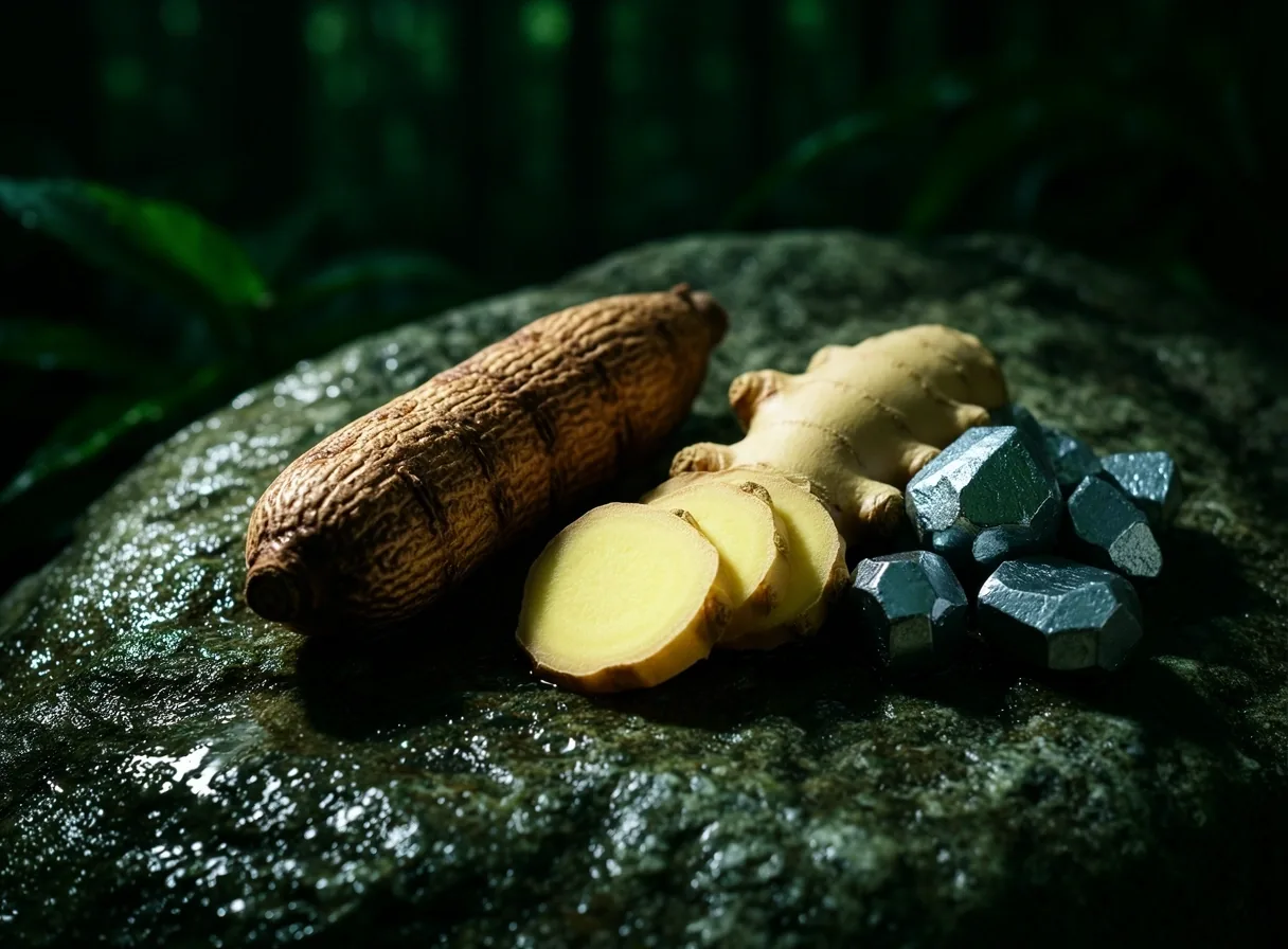 Natural ingredients for men's vitality